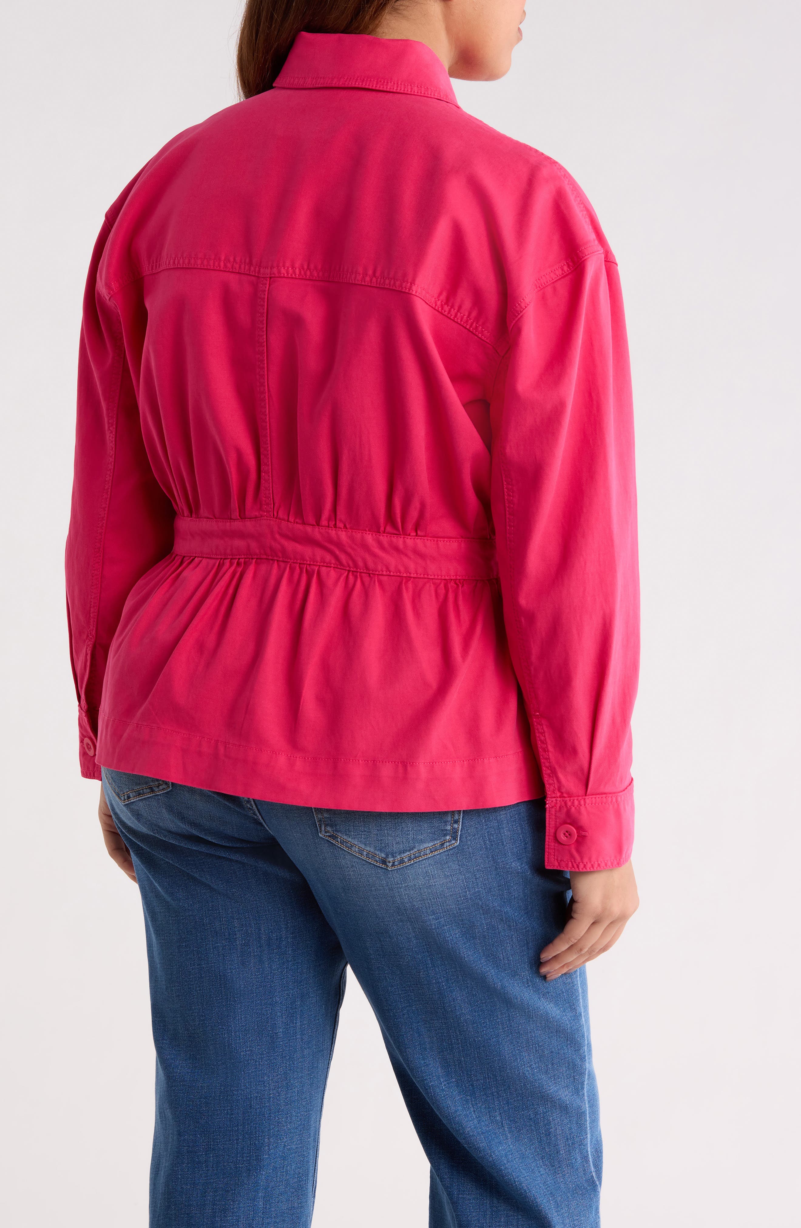 Relaxed Cinched Shacket - image 2