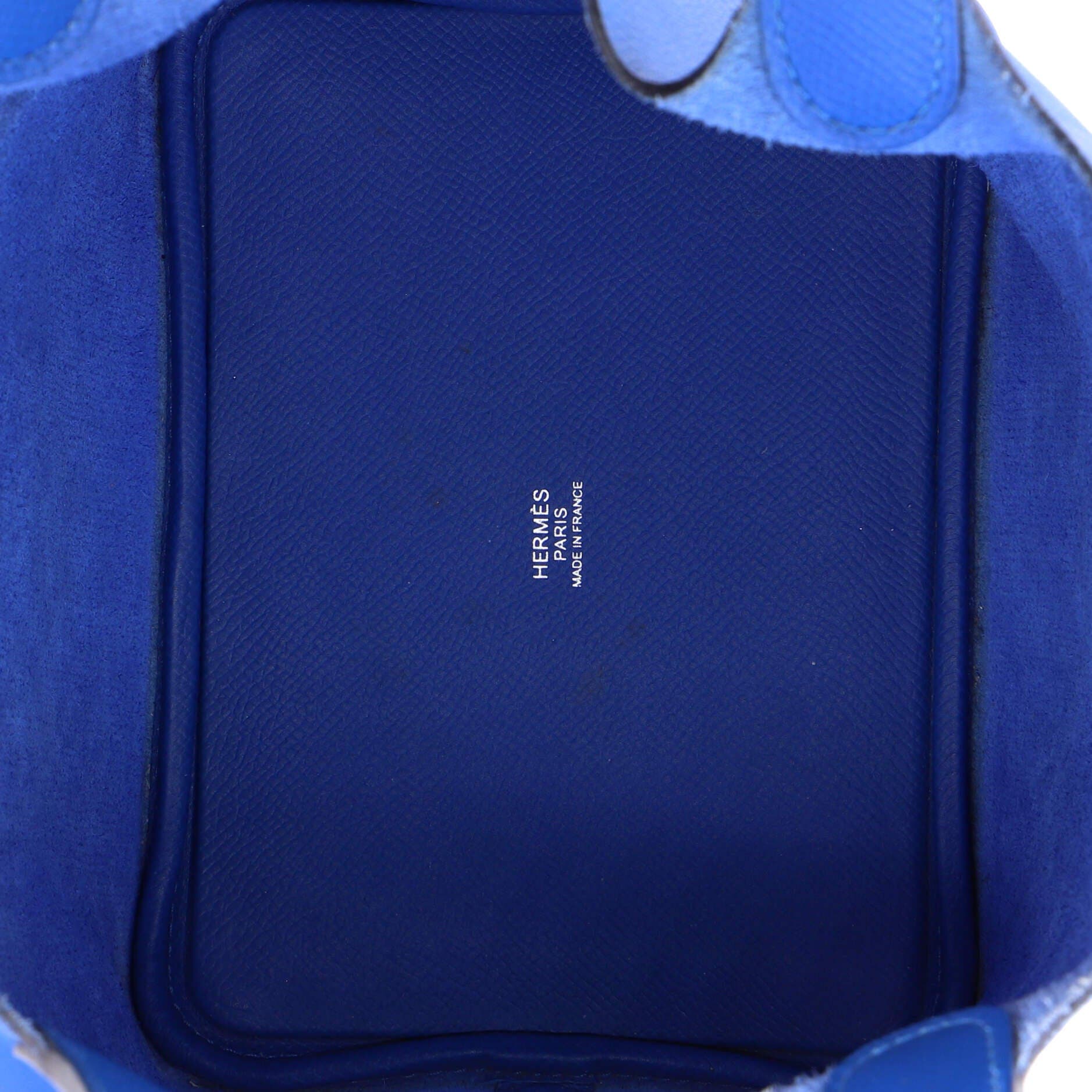 Picotin Lock Bag Tressage Epsom PM, Alternate, color, Blue