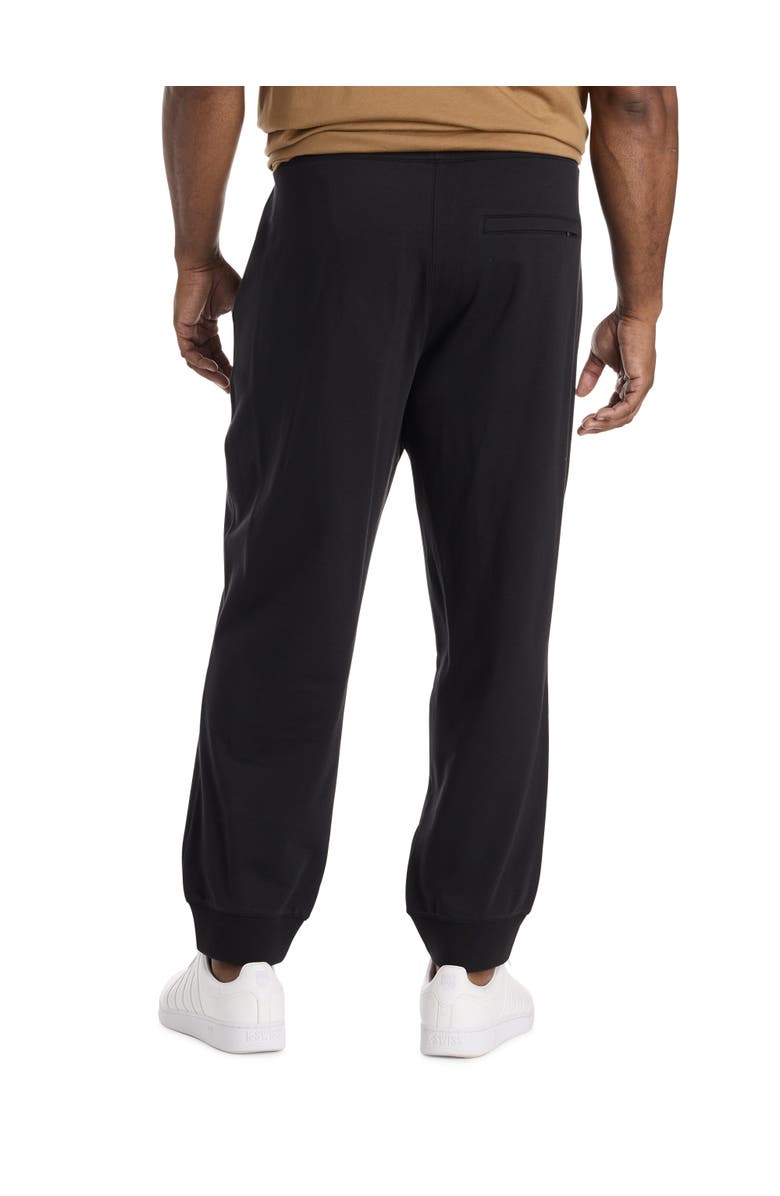 Psycho Bunny Big & Tall Dante Sweatpants, Alternate, color, Black