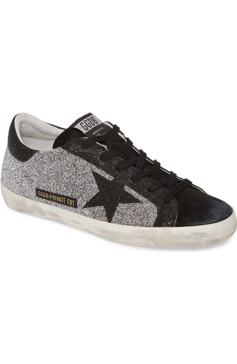 Golden Goose Superstar Swarovski Crystal Embellished Sneaker, Main, color,