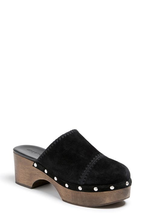 Saige Embroidered Clog (Women)