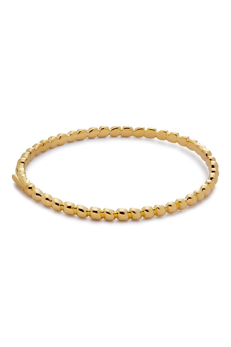 Nura Teardrop Bangle Bracelet, Main, color, 18CT GOLD VERMEIL