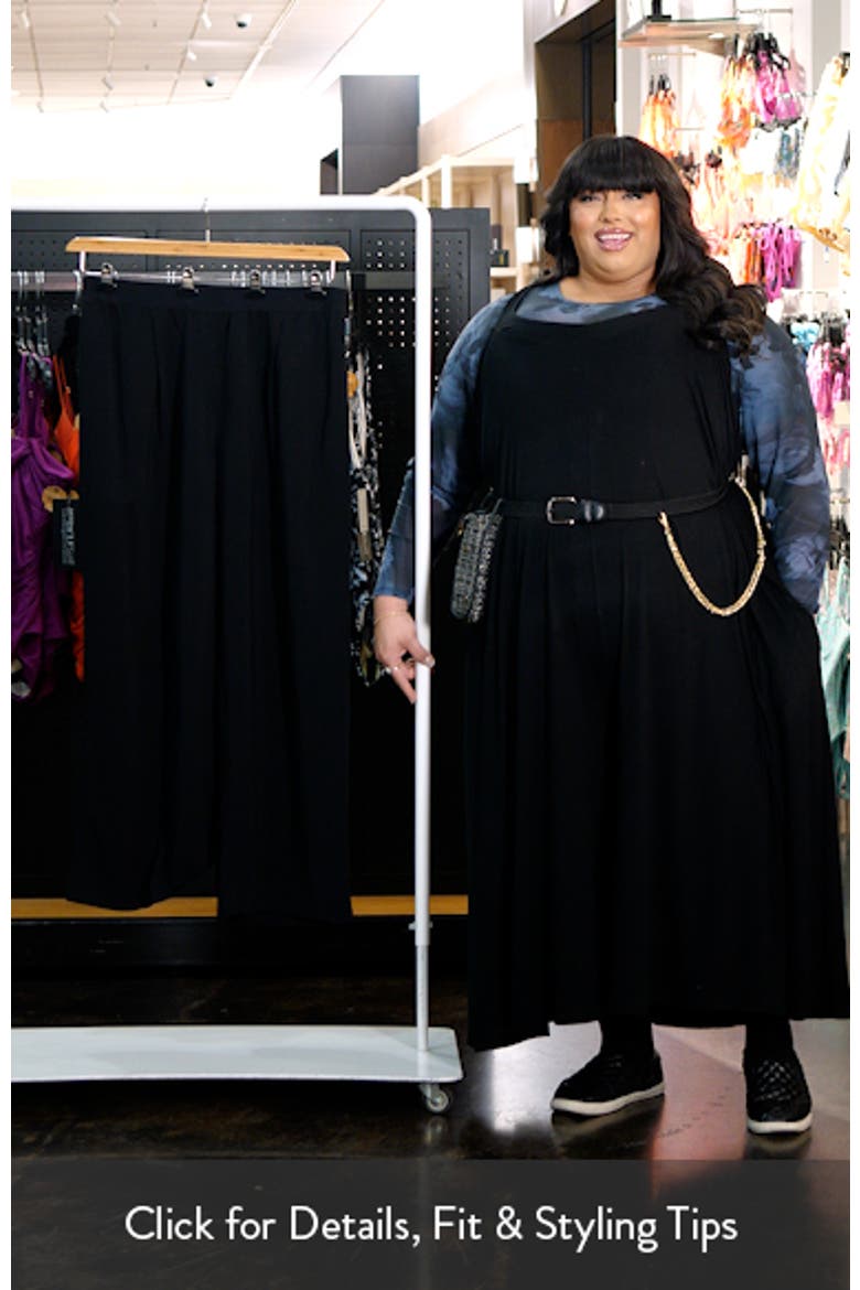 Pintuck Pull-On Straight Leg Pants video