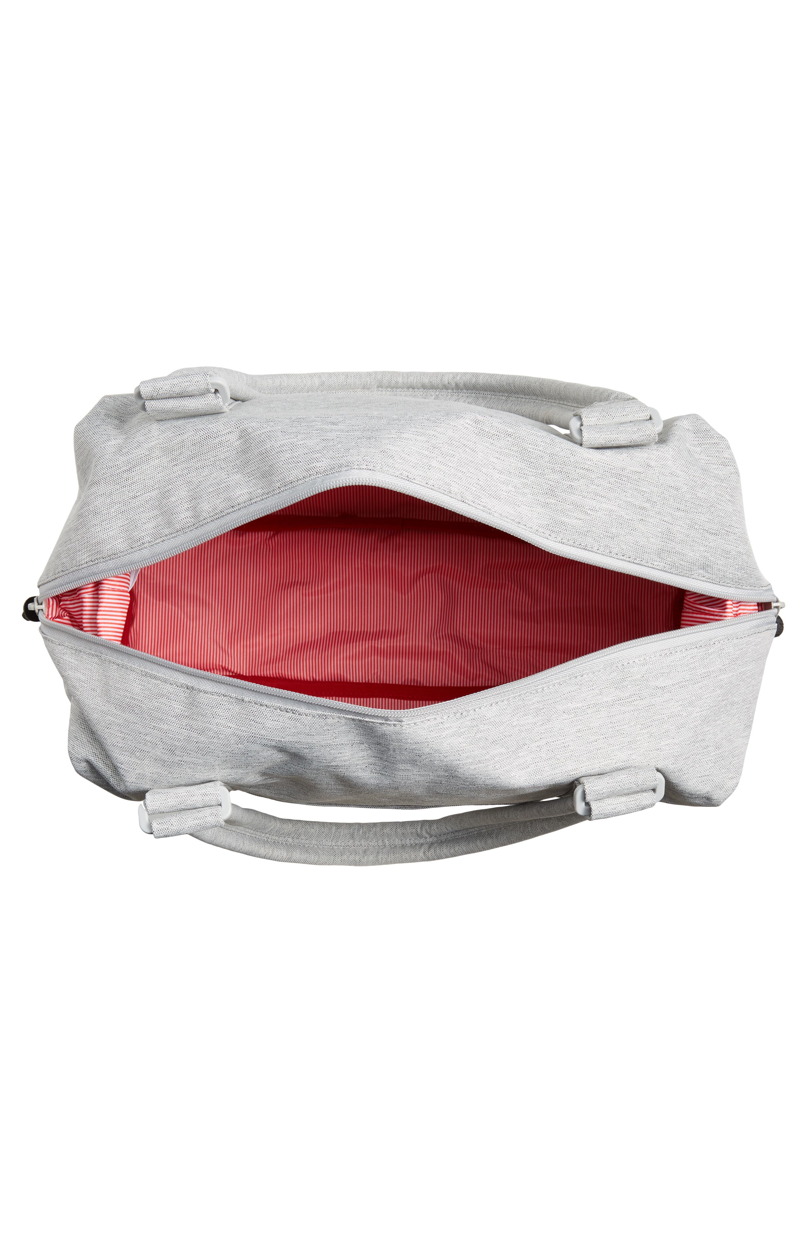 Herschel Supply Co. Strand Duffle Bag, Alternate, color, Light Grey Crosshatch