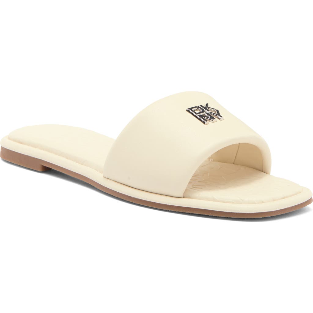 Dkny Bella Logo Slide In Bone