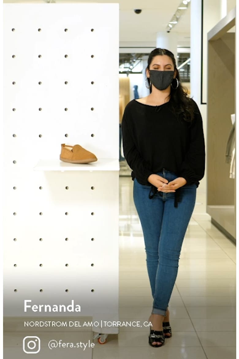 Genuine Shearling Lined Slipper video
