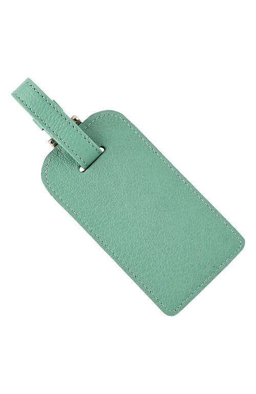Graphic Image Leather Luggage Tag