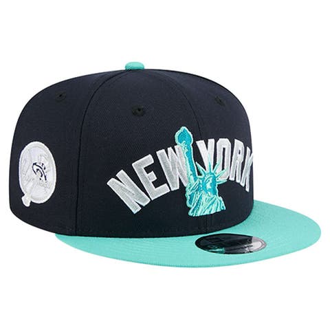 Men's New Era  Navy New York Yankees Clear Mint 9FIFTY Snapback Hat