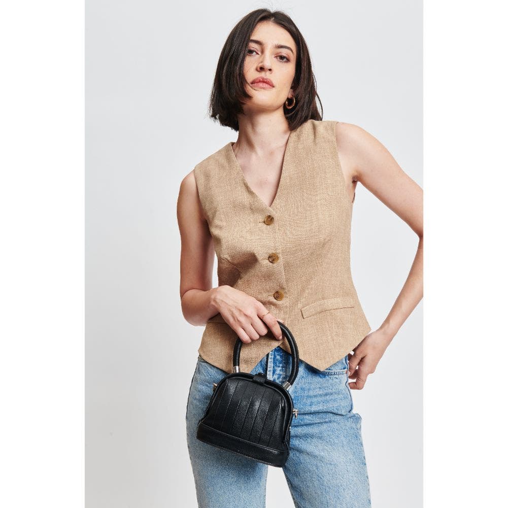 MODA LUXE Charmaine Crossbody, Alternate, color, Black