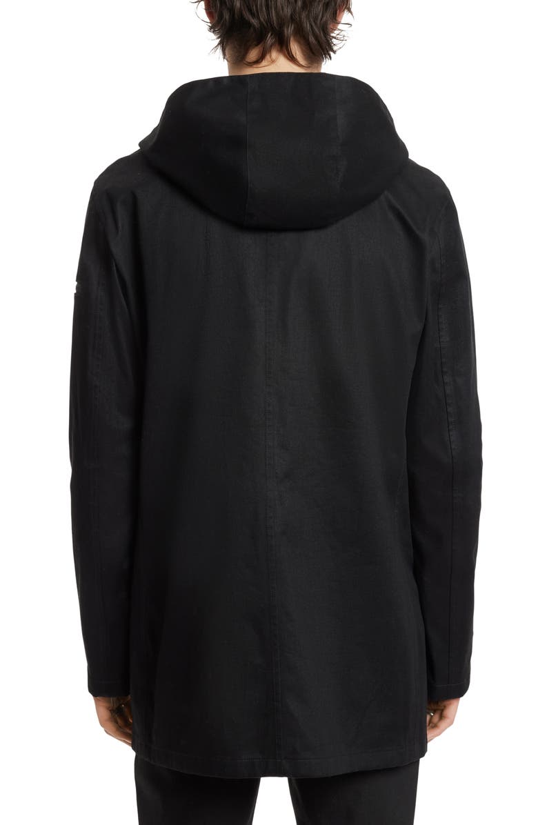 John Varvatos Military Seam Sealed Hooded Jacket, Alternate, color, 