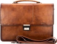 Velez Aperto Leather Laptop Bag for Men