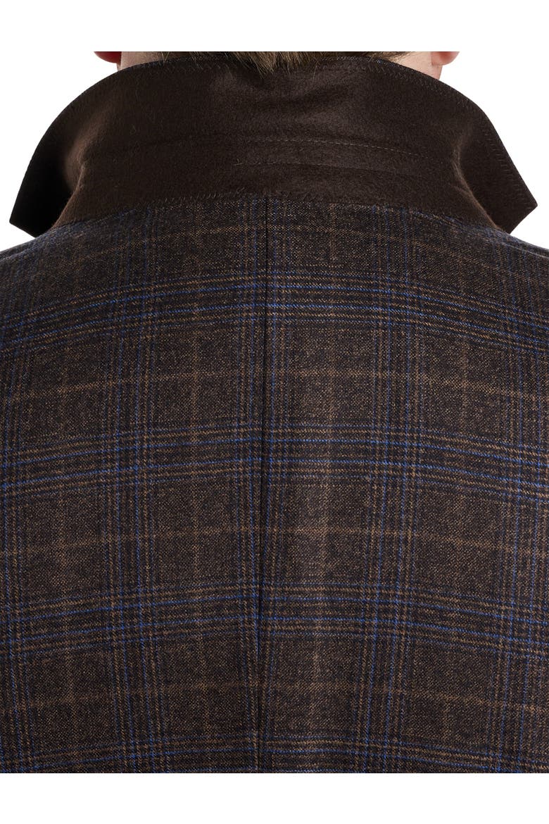 Big & Tall Plaid Sport Coat, Alternate, color, BROWN