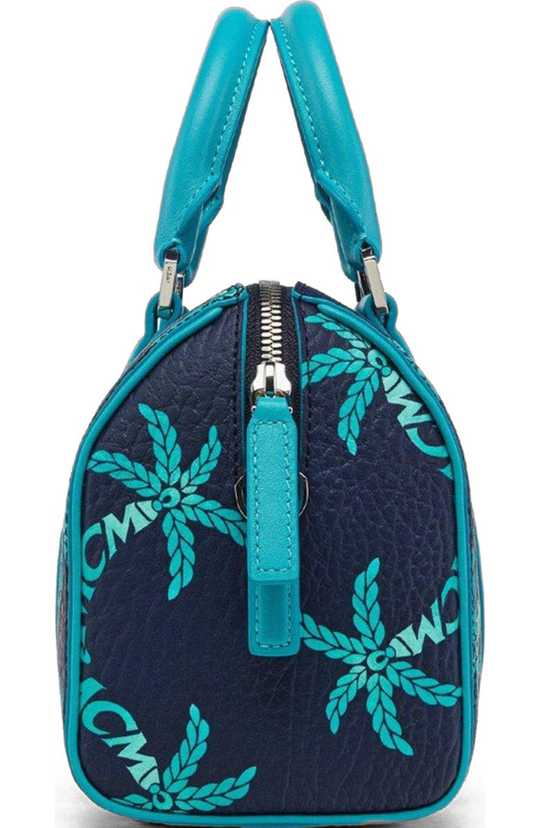 MCM Ella Boston Bag in Palm Canvas, Alternate, color,