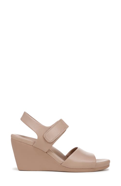 Naturalizer Imani Slingback Platform Wedge Sandal In Vintage Mauve