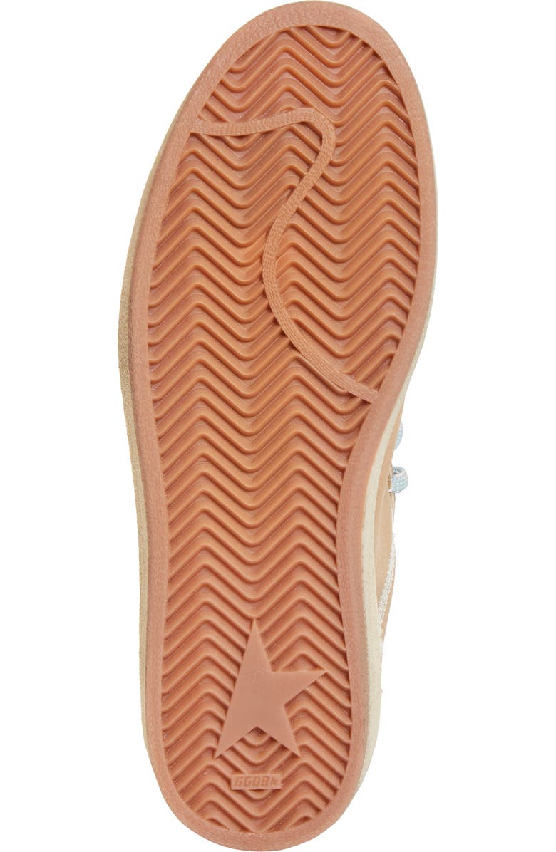 Golden Goose Ball Star Low Top Faux Shearling Lined Sneaker, Alternate, color, Beige/ Burned Brown