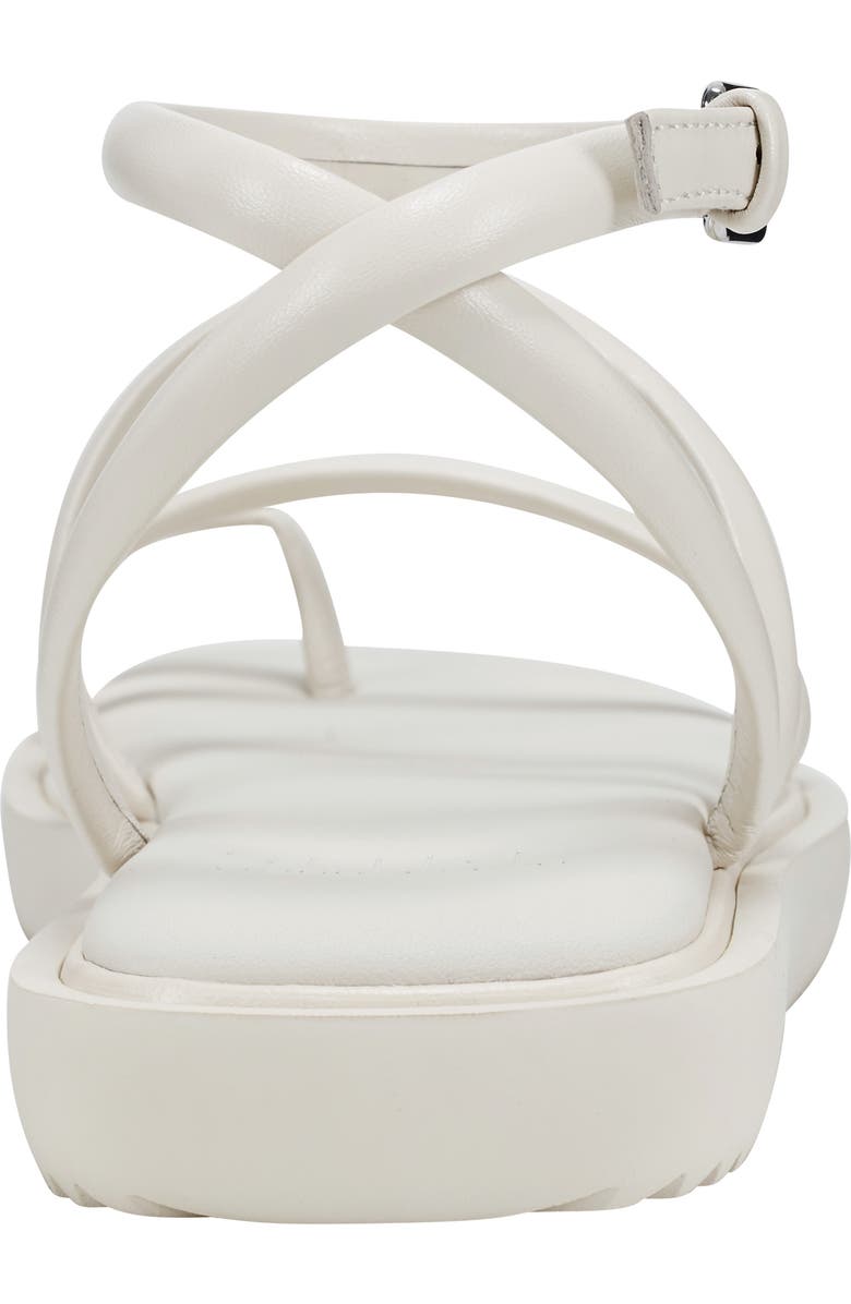 PURE Donna Karan Allie Strappy Sandal, Alternate, color, Off White