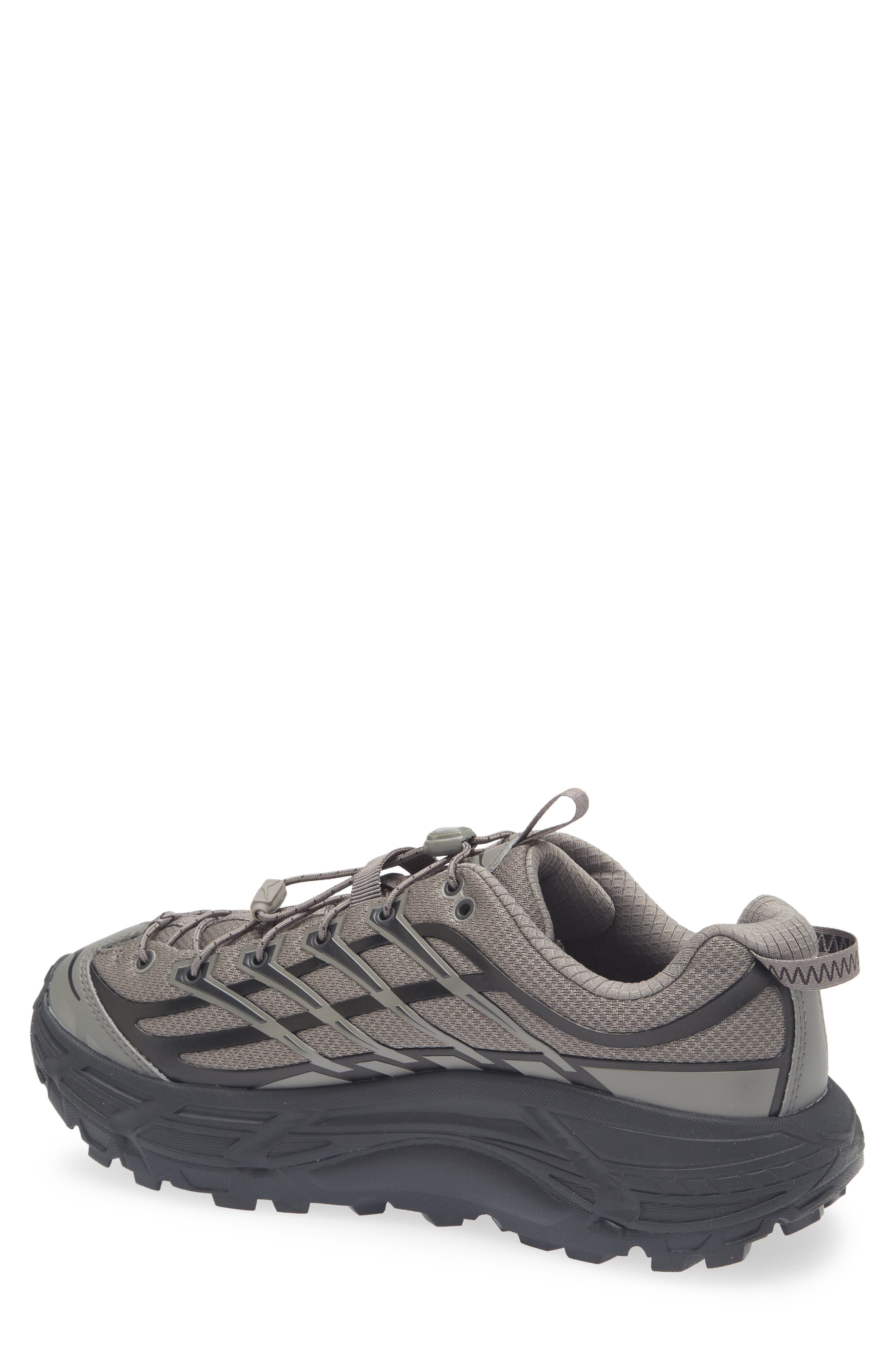 HOKA Mafate Three2 Sneaker, Alternate, color, Gravel / Carbon Black