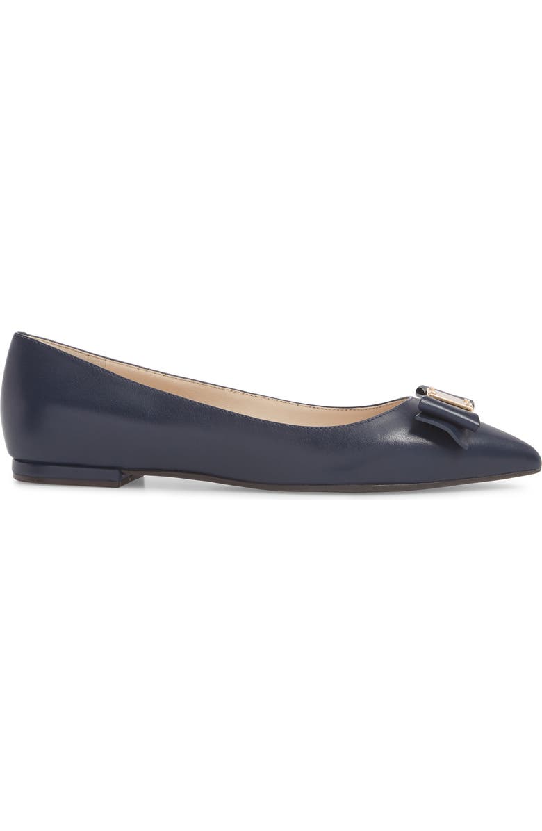 Cole Haan Tali Bow Skimmer Flat, Alternate, color,