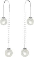 Lucy Quartermaine Double Pearl Earrings