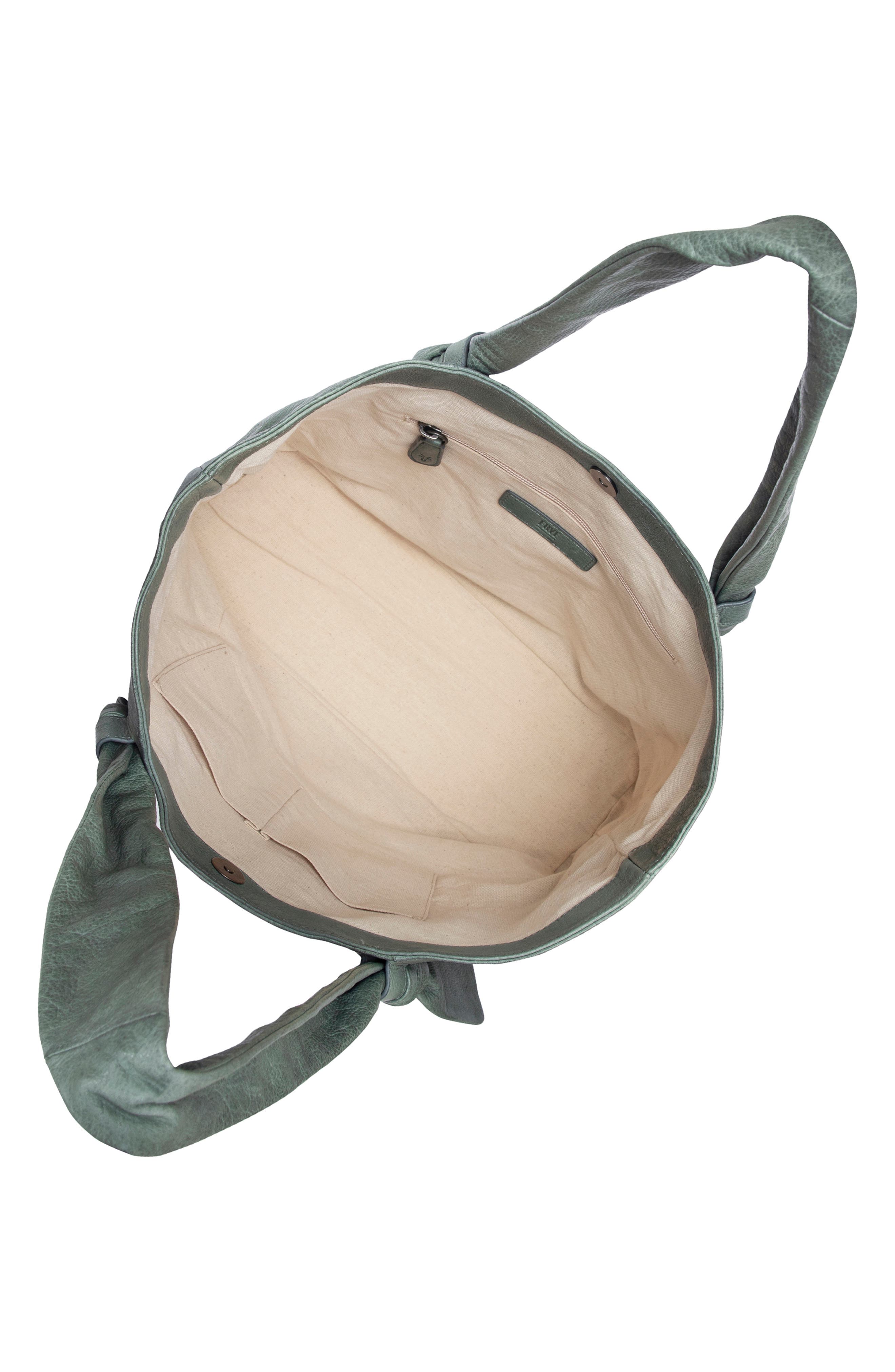 Frye Nora Knotted Strap Tote, Alternate, color, Sky Blue