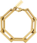 st. Moran Oversized Rectangular Link Bracelet
