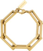 st. Moran Oversized Rectangular Link Bracelet