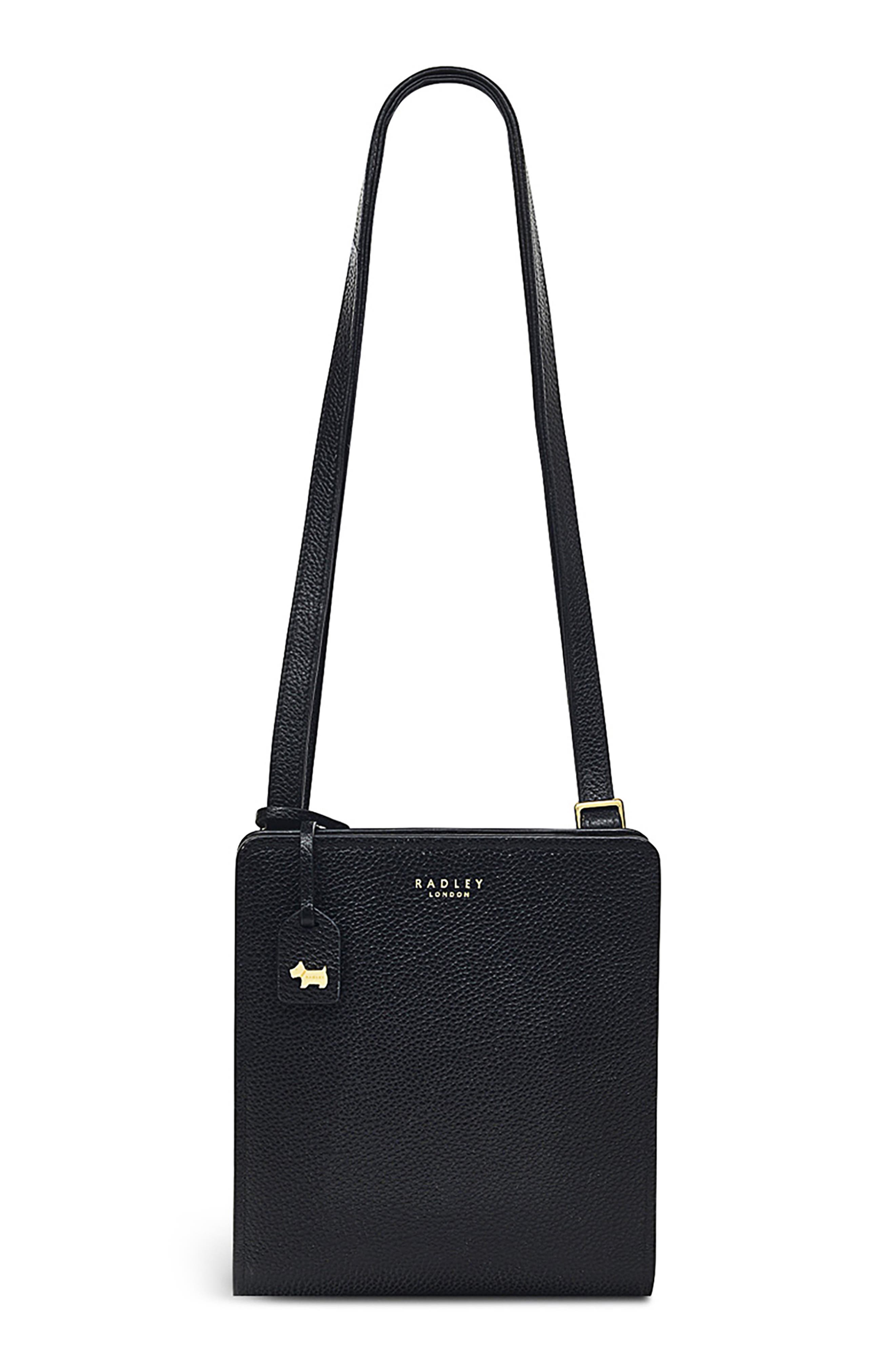 Radley Summer Street Mini Crossbody Bag, Main, color, Black