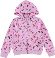 CALONIE Kids' Disco Cowgirl Zip Hoodie