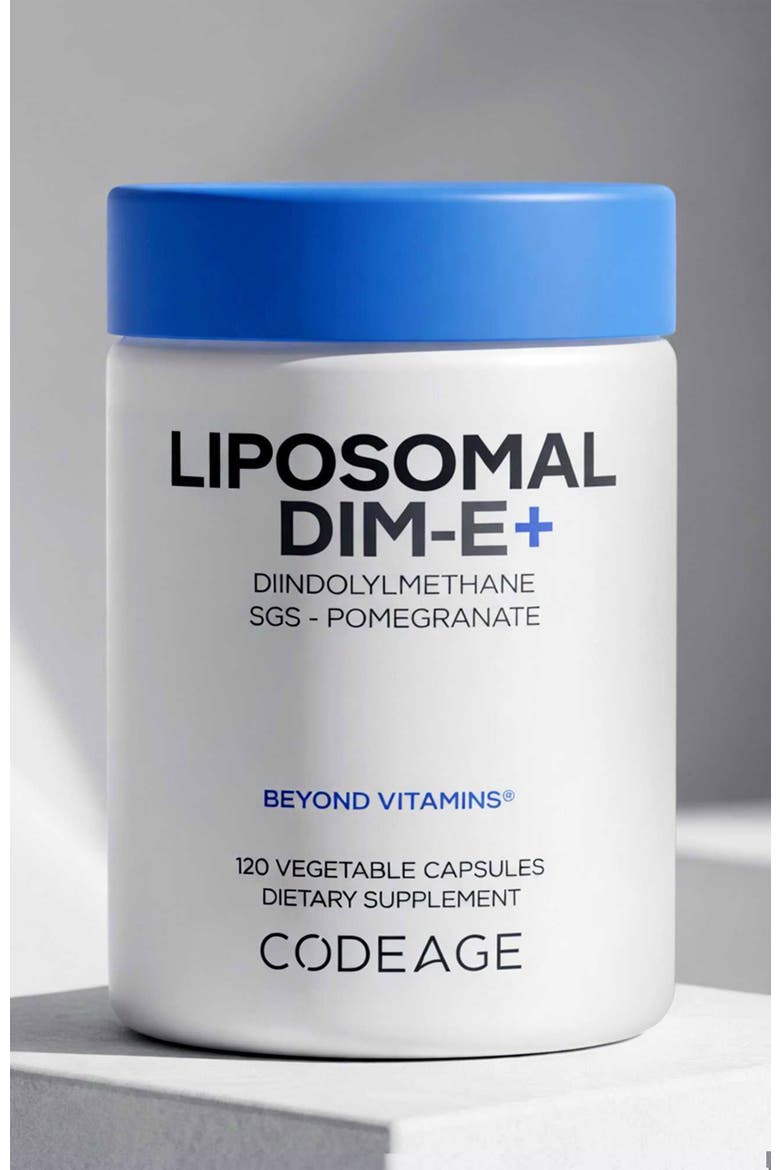 Liposomal DIM-E Vitamin E Tocopherols & Isomers Supplement, Alternate, color, White