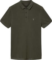 AllSaints Reform Cotton Piqué Polo