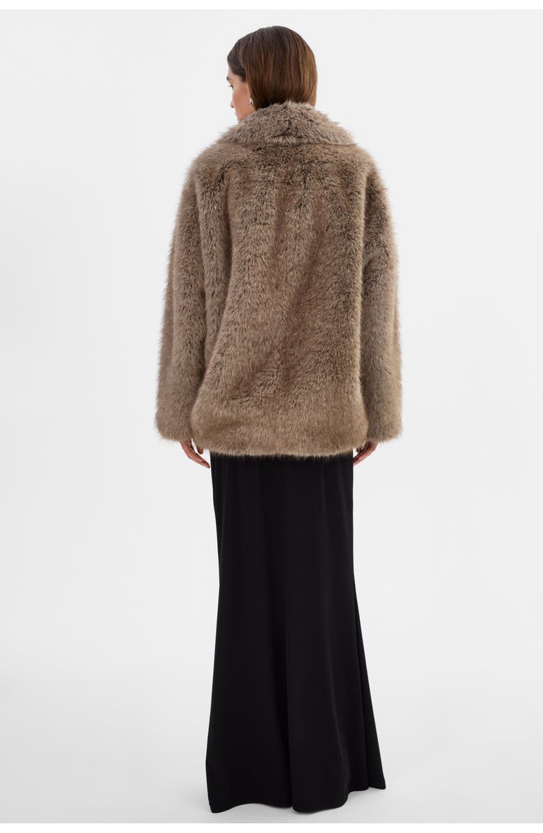 LAMARQUE Lucinda | Faux Fur Coat, Alternate, color, Wolf