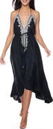 RANEES Embellished Halter Dress