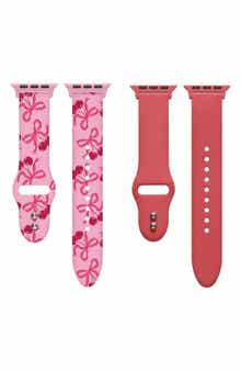 Posh Tech 2-Pack Silicone Apple Watch® Watchbands