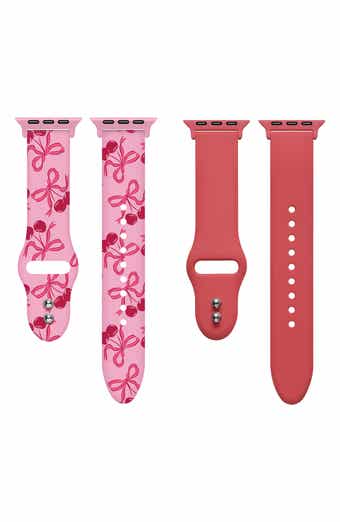 2-Pack Silicone Apple Watch® Watchbands