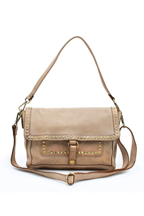 Emily Studded Shoulder Bag
