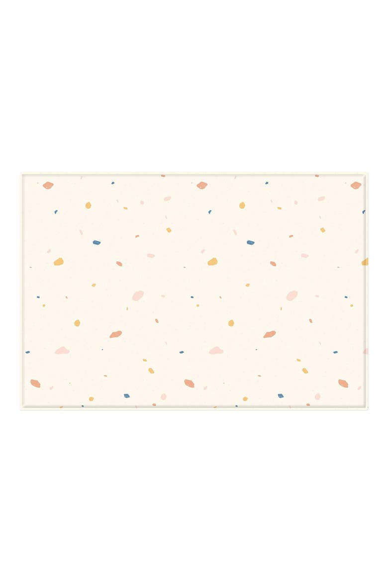 LaPure Soft Play Mat - Double-sided Jelly Terrazzo & Sage Beige, Main, color, Multicolor