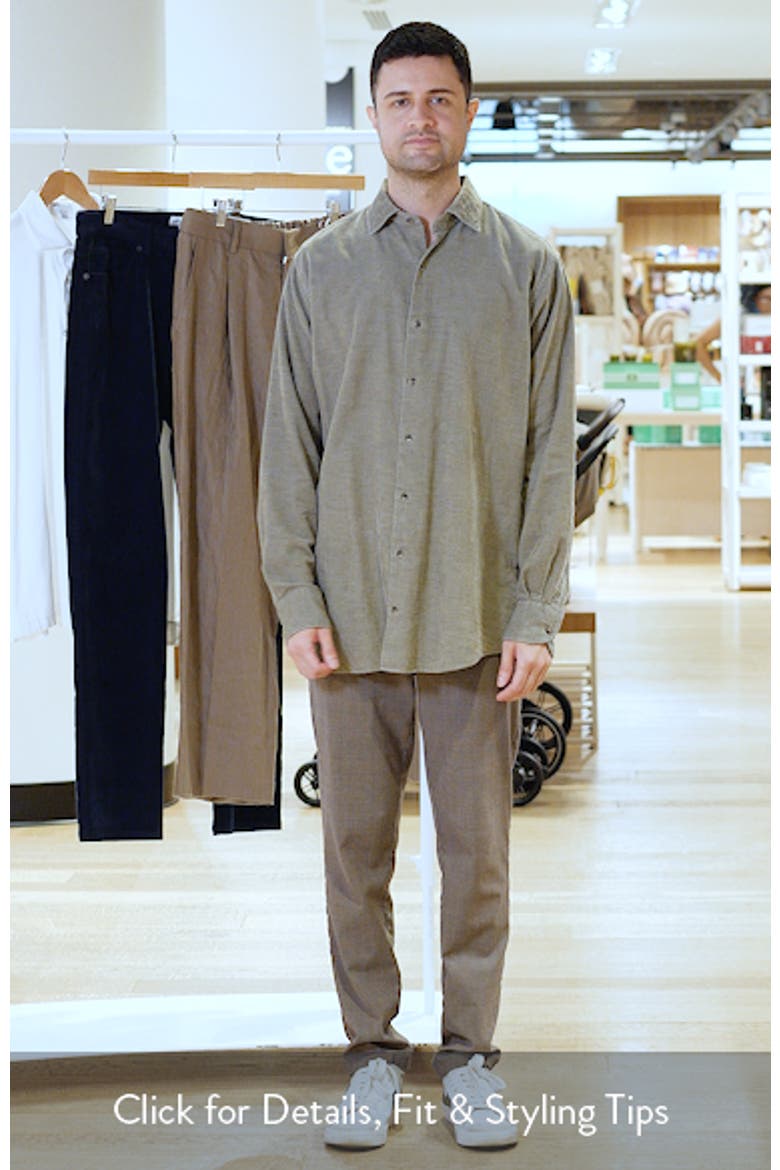 Cotton & Cashmere Corduroy Shirt video