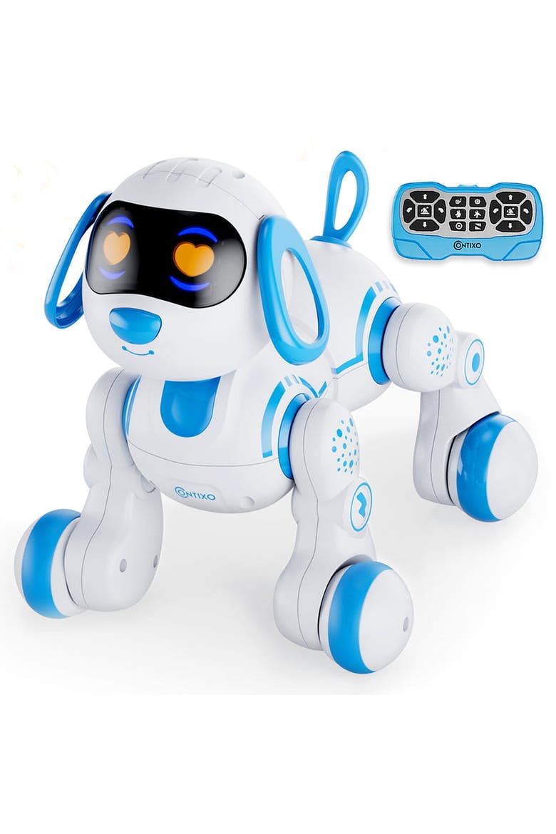 Pet Dog Robot, Main, color, Blue