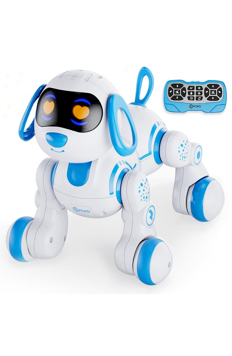 CONTIXO Pet Dog Robot, Main, color, Blue