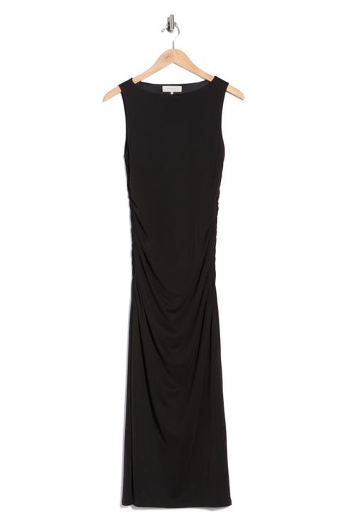 Ruched Sleeveless Dress