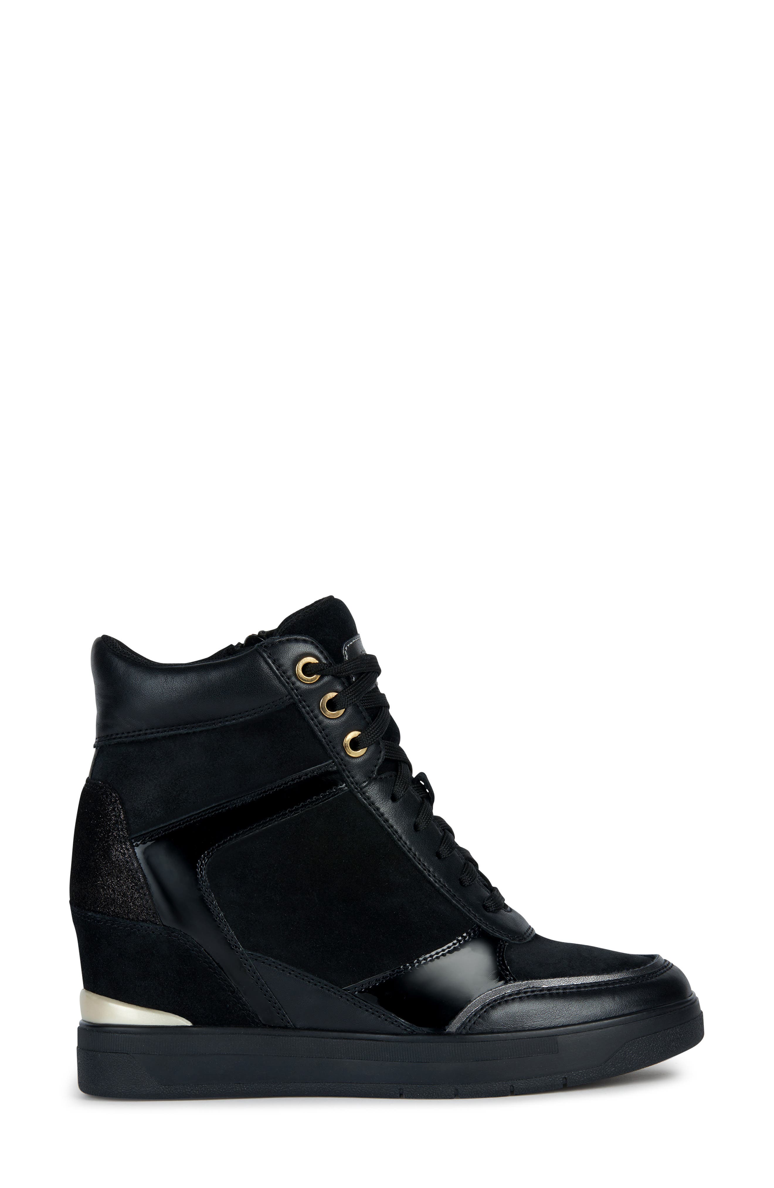 Geox Maurica Wedge Sneaker, Alternate, color, 