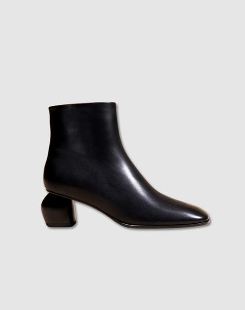 Mi/mai Tadao Low Heel Ankle Boot In Black