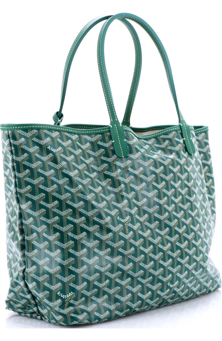 Pre-Owned Goyard Saint Louis Tote Coated Canvas PM, Alternate, color, Green