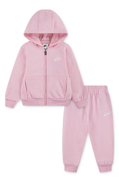 Club Fleece Zip Hoodie & Joggers Set