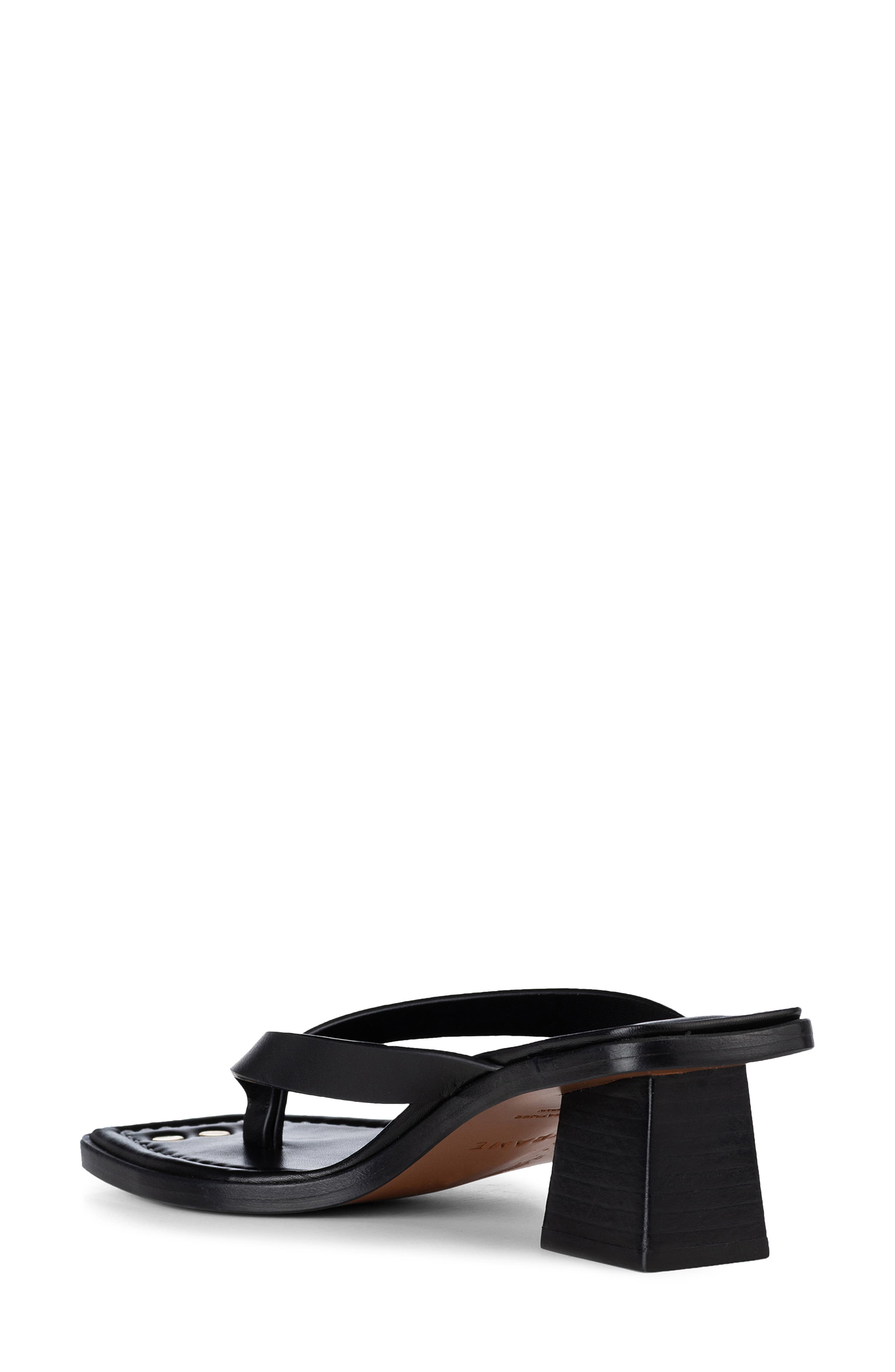 FRAME Le Carbon Leather Sandal, Alternate, color, 