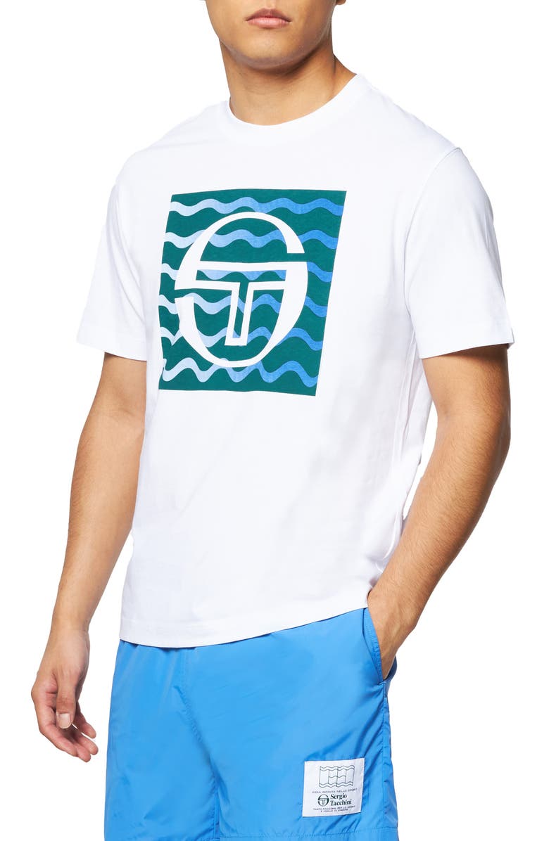 Sergio Tacchini Veloce Cotton Graphic T-Shirt, Alternate, color,