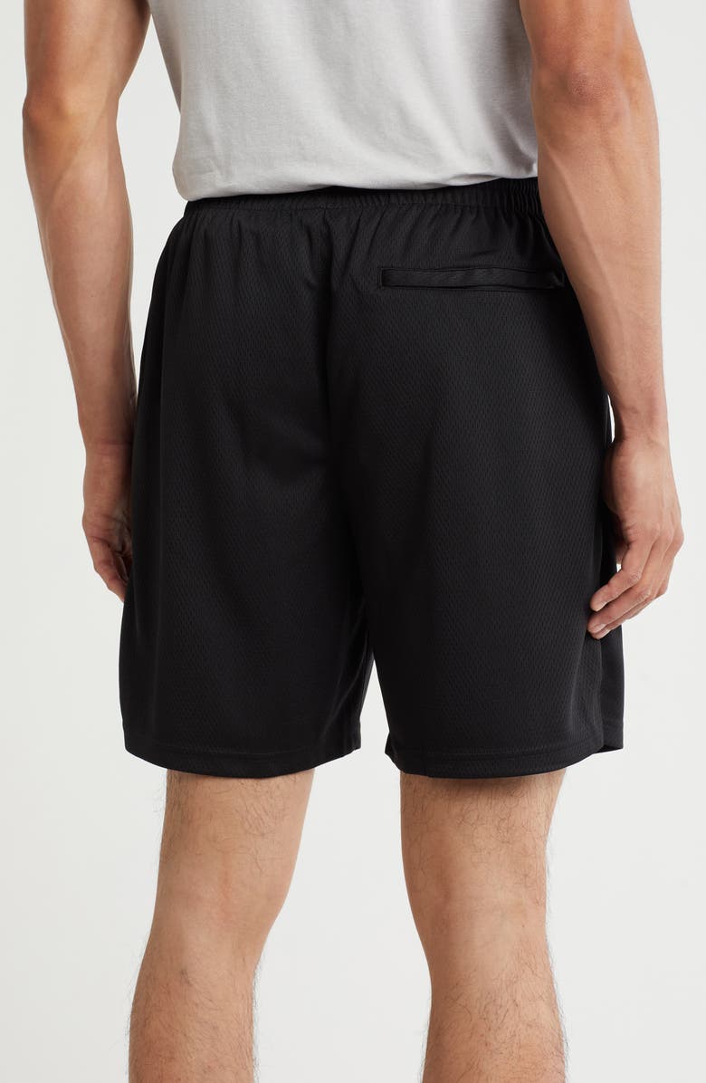 Hurley Activewear Bootcamp Block Logo Mesh Shorts, Alternate, color,