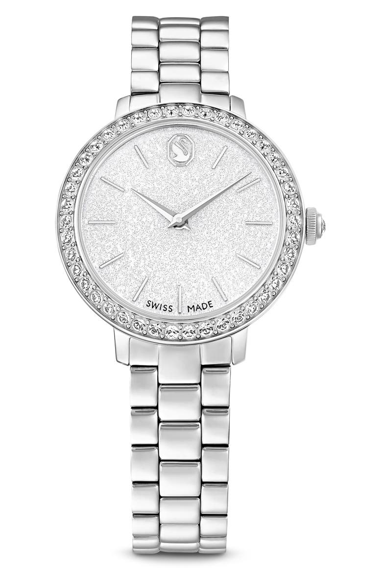 Matrix Bracelet Watch, 30mm, Main, color, SILVER
