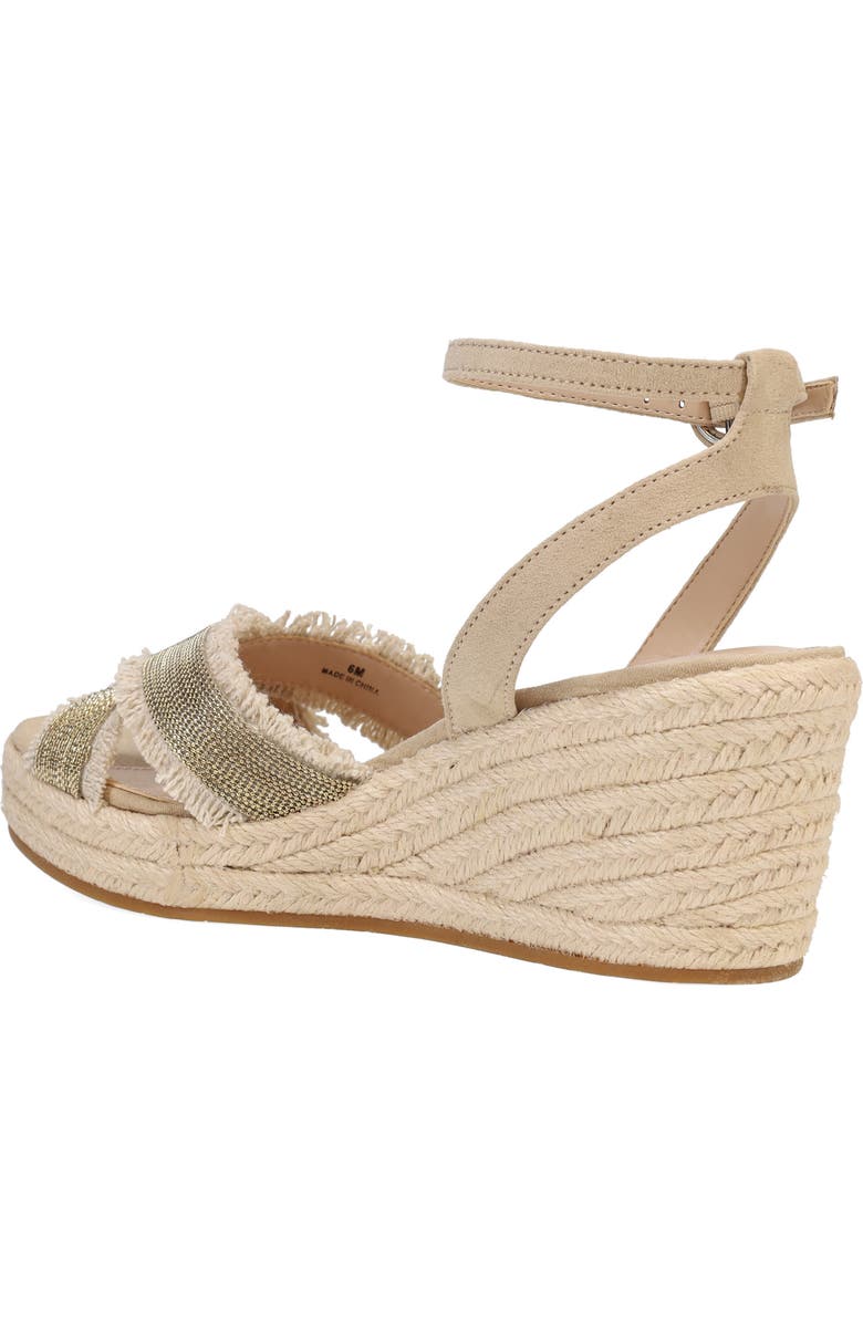 Pelle Moda Konner Ankle Strap Espadrille Sandal, Alternate, color,
