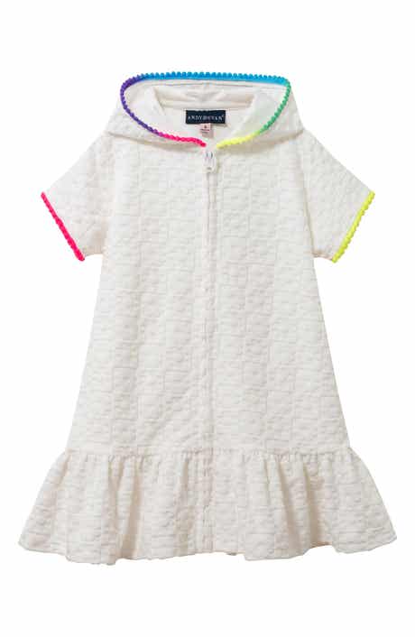 Andy & Evan Kids' Hooded Cover-Up Dress